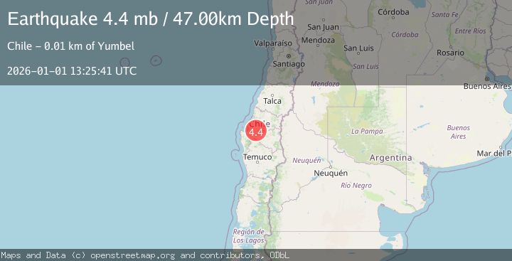 Map of BIO-BIO, CHILE