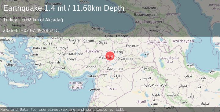 Map of EASTERN TURKEY