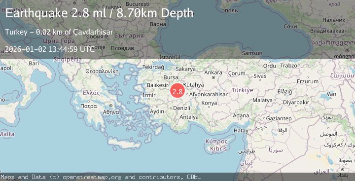 Map of WESTERN TURKEY
