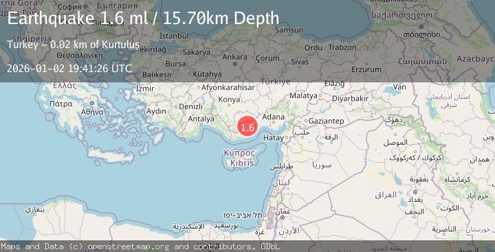 Map of CENTRAL TURKEY