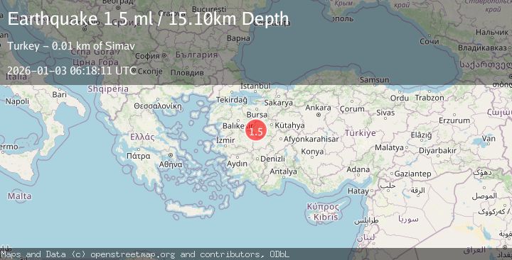 Map of WESTERN TURKEY