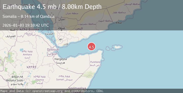 Map of GULF OF ADEN