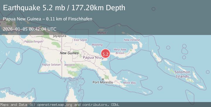 Map of EASTERN NEW GUINEA REG., P.N.G.