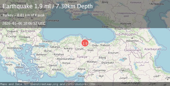 Map of CENTRAL TURKEY