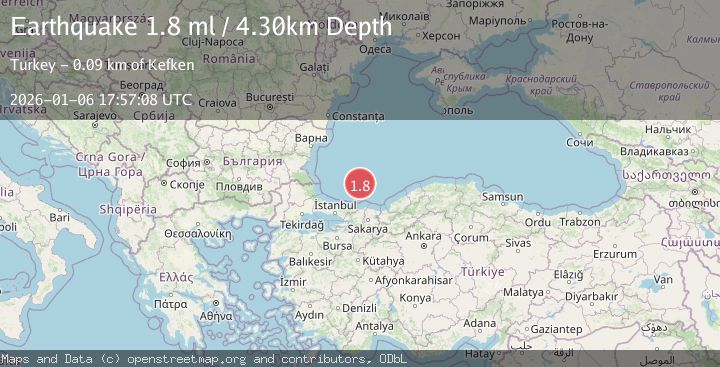 Map of WESTERN TURKEY