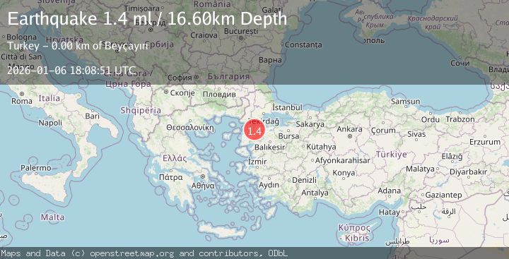 Map of WESTERN TURKEY