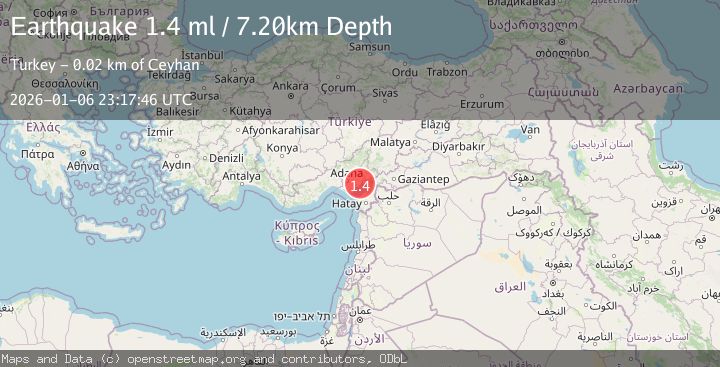 Map of CENTRAL TURKEY