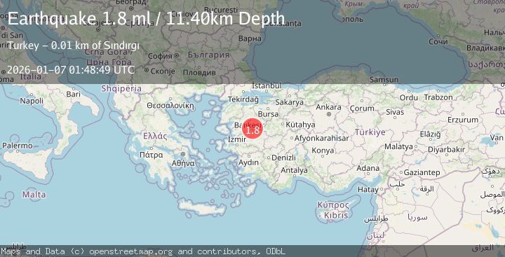Map of WESTERN TURKEY