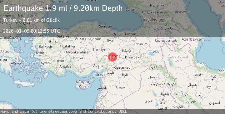 Map of CENTRAL TURKEY