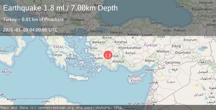 Map of WESTERN TURKEY