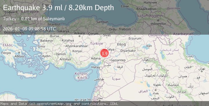 Map of CENTRAL TURKEY