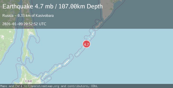 Map of KURIL ISLANDS