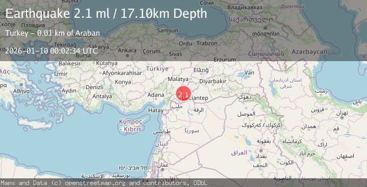 Map of CENTRAL TURKEY