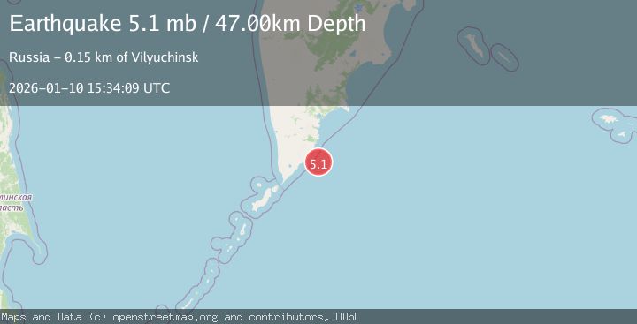 Map of NEAR EAST COAST OF KAMCHATKA