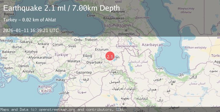 Map of EASTERN TURKEY