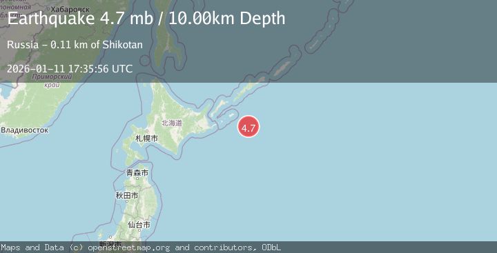 Map of KURIL ISLANDS