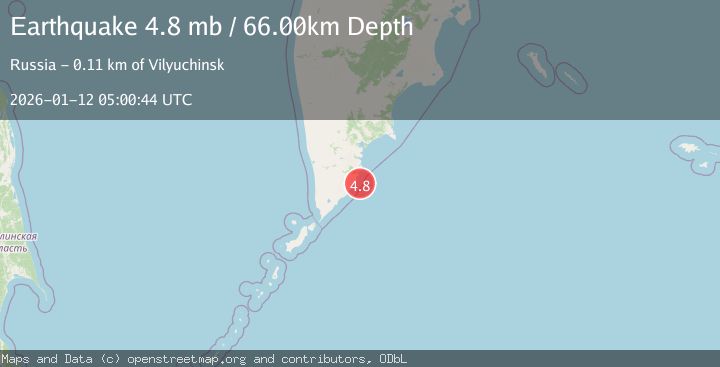 Map of NEAR EAST COAST OF KAMCHATKA