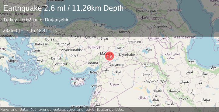 Map of CENTRAL TURKEY