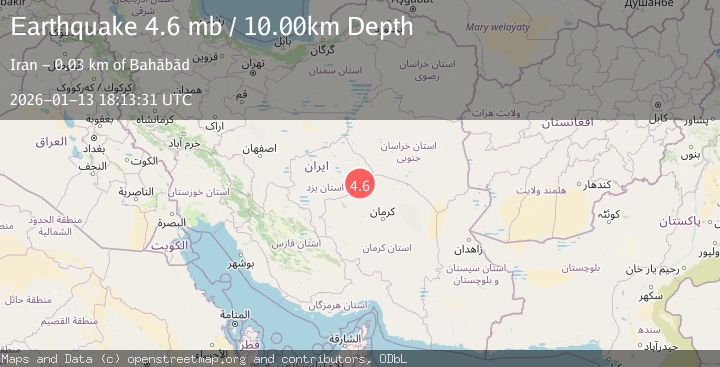Map of CENTRAL IRAN