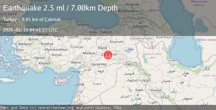 Map of EASTERN TURKEY