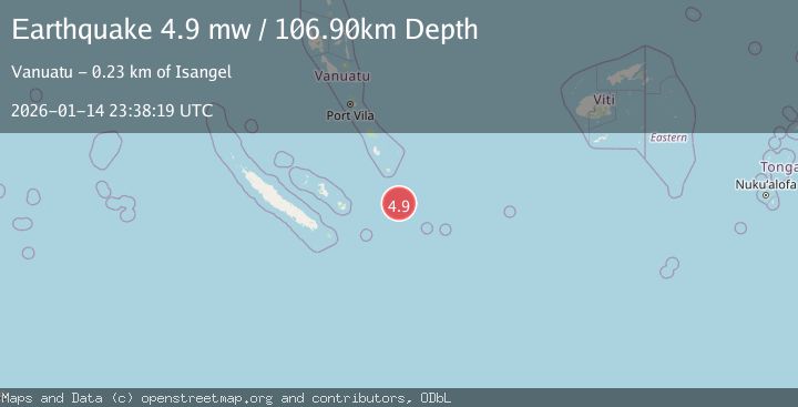 Map of SOUTHEAST OF LOYALTY ISLANDS