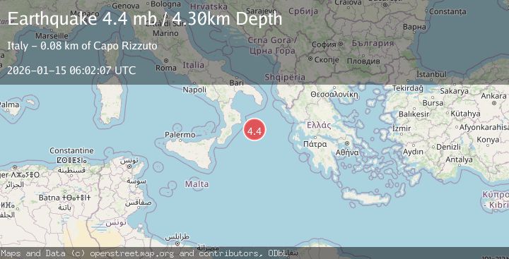 Map of SOUTHERN ITALY