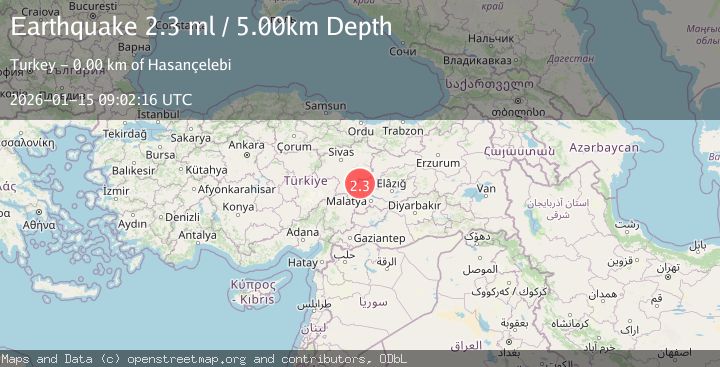 Map of CENTRAL TURKEY
