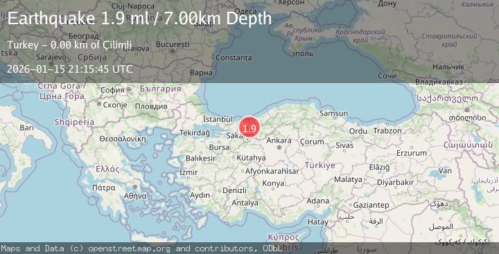 Map of WESTERN TURKEY