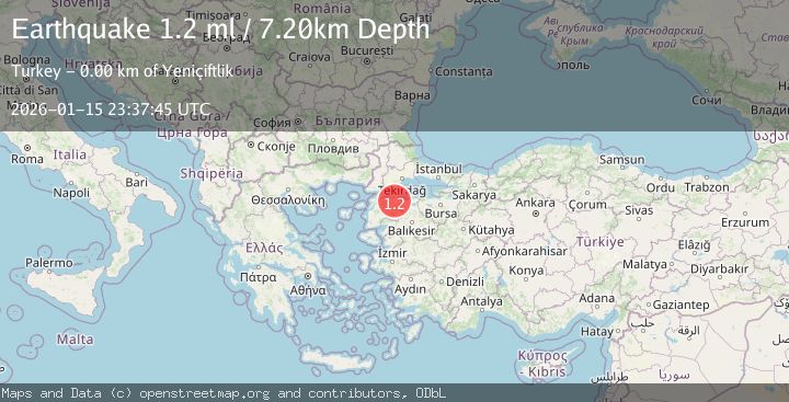 Map of WESTERN TURKEY