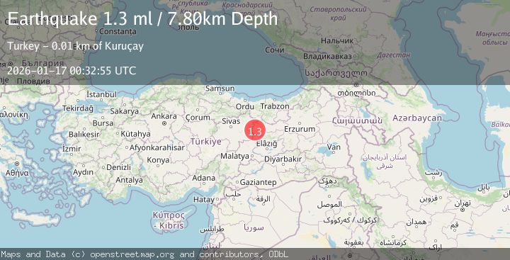 Map of EASTERN TURKEY
