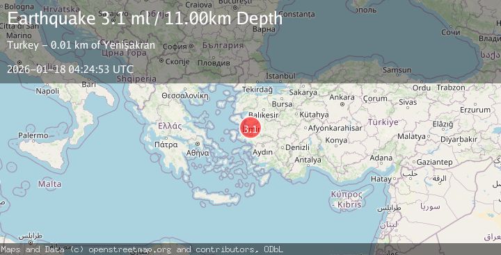 Map of WESTERN TURKEY