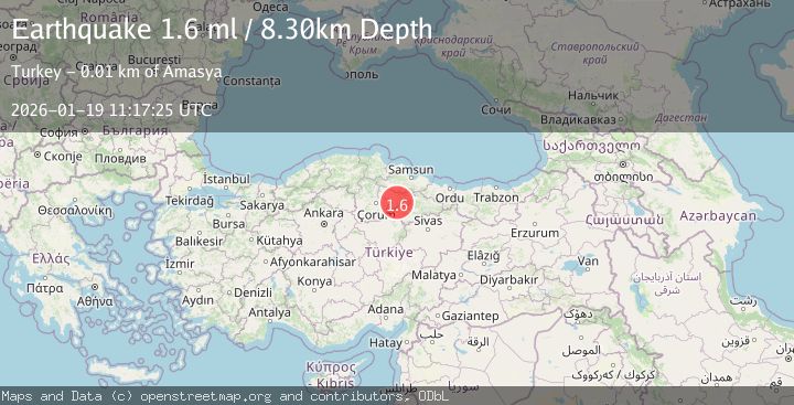 Map of CENTRAL TURKEY