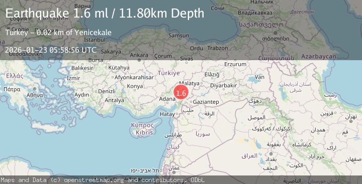 Map of CENTRAL TURKEY