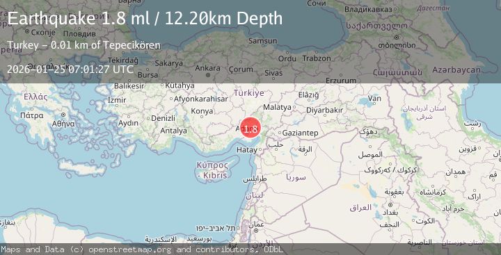 Map of CENTRAL TURKEY