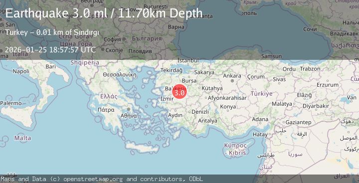 Map of WESTERN TURKEY