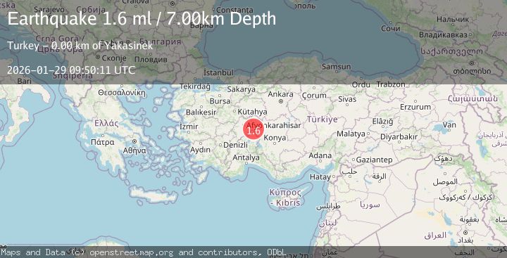 Map of WESTERN TURKEY