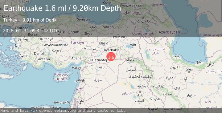 Map of EASTERN TURKEY
