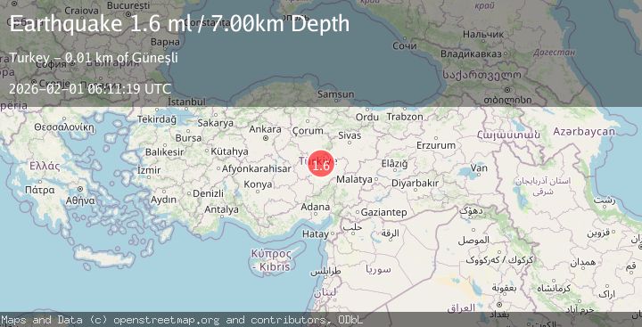 Map of CENTRAL TURKEY