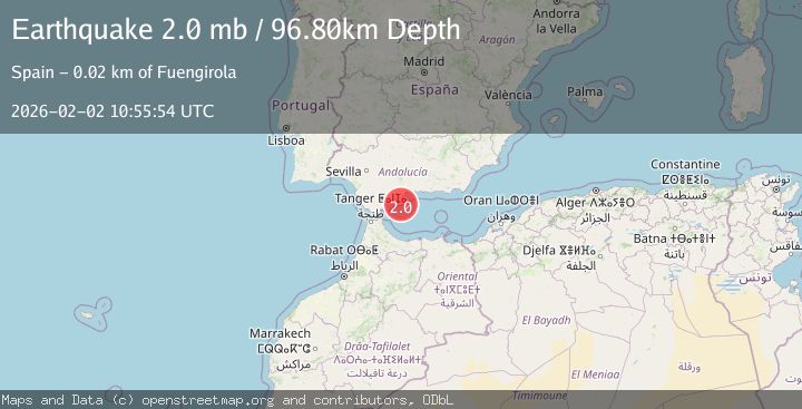 Map of STRAIT OF GIBRALTAR