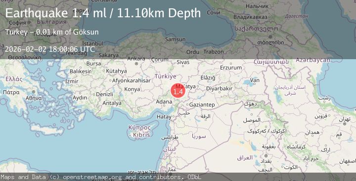 Map of CENTRAL TURKEY