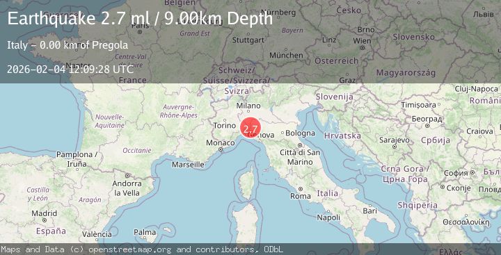Map of NORTHERN ITALY