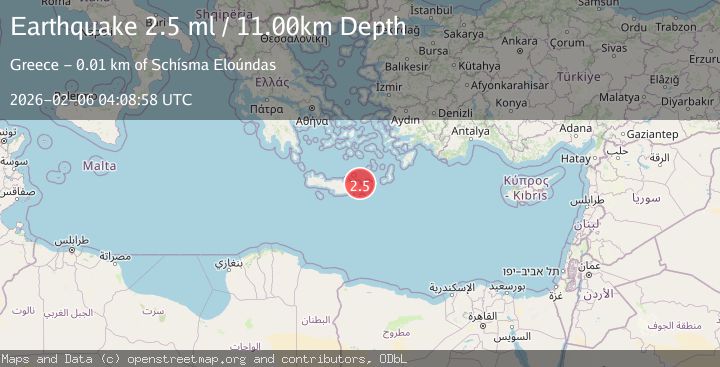 Map of CRETE, GREECE