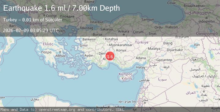 Map of WESTERN TURKEY
