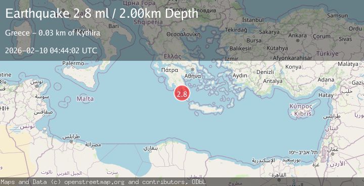 Map of SOUTHERN GREECE