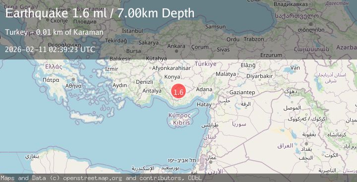 Map of CENTRAL TURKEY