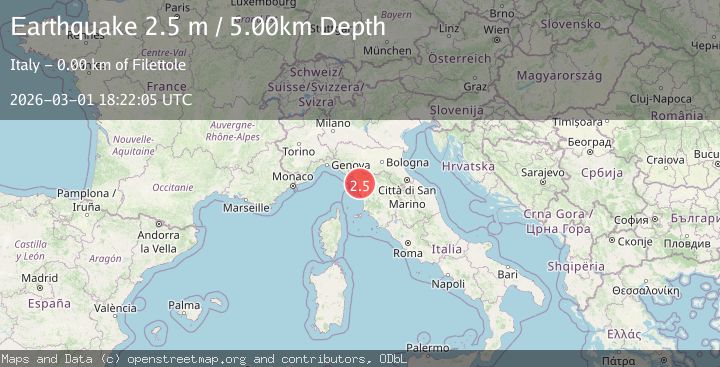 Map of CENTRAL ITALY