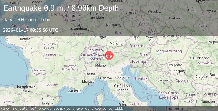 Map of NORTHERN ITALY