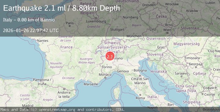 Map of NORTHERN ITALY