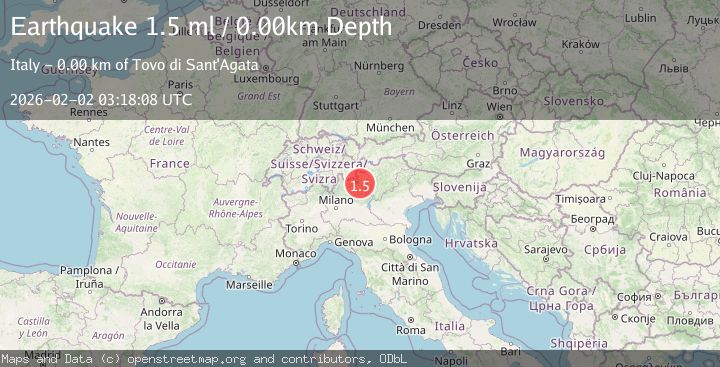 Map of NORTHERN ITALY