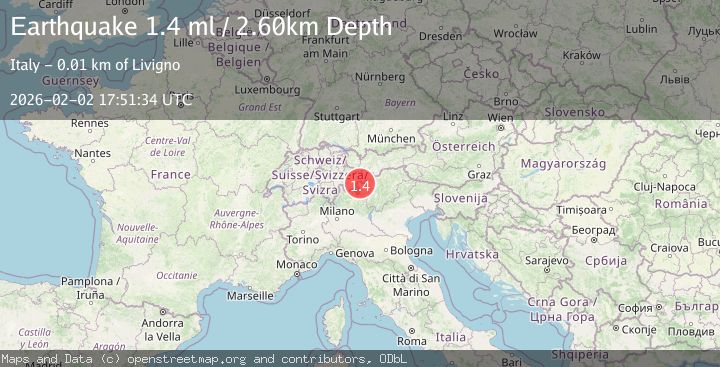 Map of NORTHERN ITALY